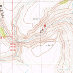 United States Geological Survey Hole In The Ground, NV-CA (1980, 24000-Scale) digital map