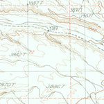 United States Geological Survey Hole In The Wall, NV (1990, 24000-Scale) digital map