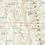 United States Geological Survey Hole In The Wall, NV (1990, 24000-Scale) digital map