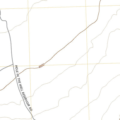 United States Geological Survey Hole-in-the-Wall Reservoir, UT (2023, 24000-Scale) digital map