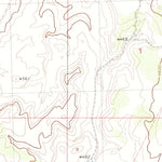 United States Geological Survey Hole-N-Wall Canyon, AZ (1979, 24000-Scale) digital map