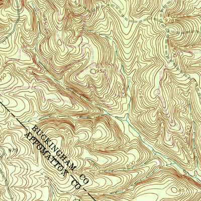 United States Geological Survey Holiday Lake, VA (1968, 24000-Scale) digital map