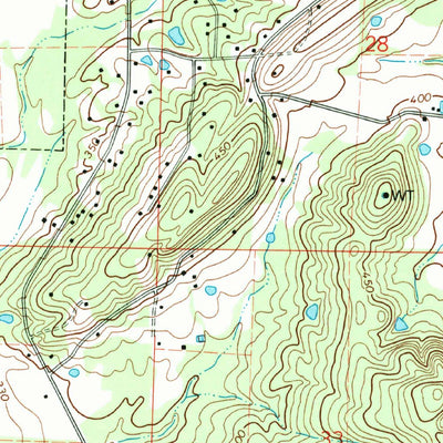 Holla Bend, Ar (1993, 24000-scale) Map By United States Geological 