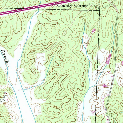 United States Geological Survey Holladay, TN (1950, 24000-Scale) digital map