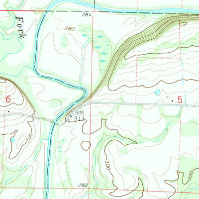 United States Geological Survey Holland, AR (1961, 24000-Scale) digital map