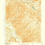 United States Geological Survey Holland Canyon, CA (1943, 31680-Scale) digital map