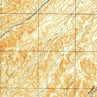 United States Geological Survey Holland Canyon, CA (1943, 31680-Scale) digital map