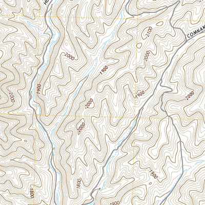 United States Geological Survey Holland Canyon, CA (2021, 24000-Scale) digital map