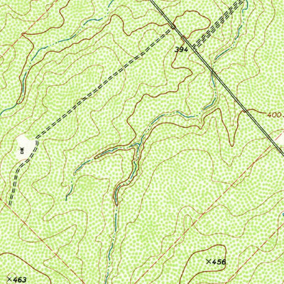 United States Geological Survey Holland Dam, TX (1974, 24000-Scale) digital map