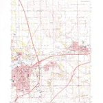 United States Geological Survey Holland East, MI (1972, 24000-Scale) digital map