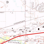 United States Geological Survey Holland East, MI (1972, 24000-Scale) digital map
