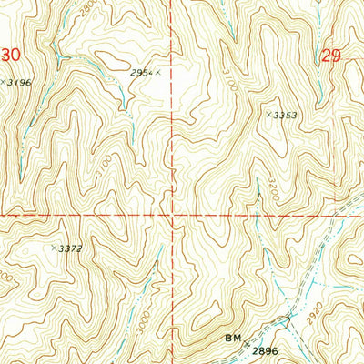 United States Geological Survey Holland Gulch, ID (1970, 24000-Scale) digital map