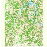 United States Geological Survey Holland, KY-TN (1965, 24000-Scale) digital map