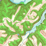 United States Geological Survey Holland, KY-TN (1965, 24000-Scale) digital map