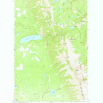 United States Geological Survey Holland Lake, MT (1965, 24000-Scale) digital map