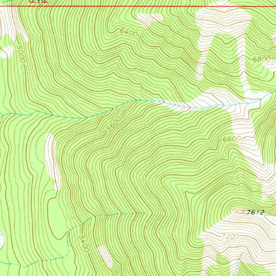 United States Geological Survey Holland Lake, MT (1965, 24000-Scale) digital map