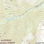 United States Geological Survey Holland Lake, MT (2020, 24000-Scale) digital map