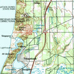 United States Geological Survey Holland, MI (1982, 100000-Scale) digital map