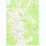 United States Geological Survey Holland Peak, MT (1965, 24000-Scale) digital map