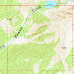 United States Geological Survey Holland Peak, MT (1965, 24000-Scale) digital map