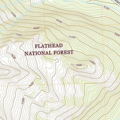 United States Geological Survey Holland Peak, MT (2020, 24000-Scale) digital map