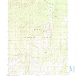 United States Geological Survey Hollenbeck, CA (1990, 24000-Scale) digital map