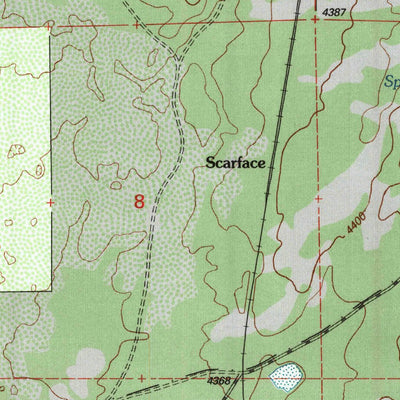 United States Geological Survey Hollenbeck, CA (1993, 24000-Scale) digital map