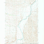 United States Geological Survey Hollenbeck Draw, MT-WY (1969, 24000-Scale) digital map