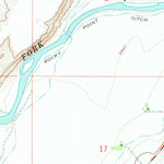 United States Geological Survey Hollenbeck Draw, MT-WY (1969, 24000-Scale) digital map