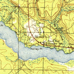 United States Geological Survey Holley, FL (1938, 62500-Scale) digital map