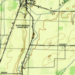 United States Geological Survey Holley, NY (1944, 31680-Scale) digital map