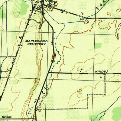 United States Geological Survey Holley, NY (1944, 31680-Scale) digital map