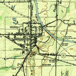 United States Geological Survey Holley, NY (1944, 31680-Scale) digital map