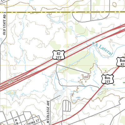 United States Geological Survey Holliday, TX (2019, 24000-Scale) digital map