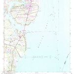 United States Geological Survey Hollingers Island, AL (1953, 24000-Scale) digital map
