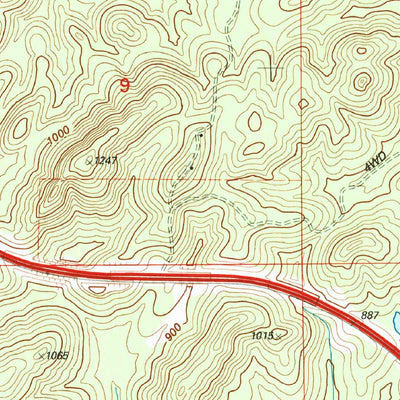 United States Geological Survey Hollins, AL (2001, 24000-Scale) digital map
