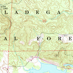 United States Geological Survey Hollis Crossroads, AL (1967, 24000-Scale) digital map