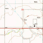 United States Geological Survey Hollis, OK (1985, 24000-Scale) digital map