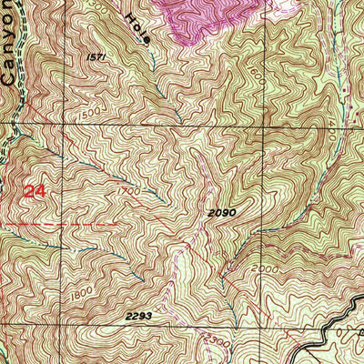 United States Geological Survey Hollister, CA (1995, 24000-Scale) digital map