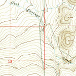 United States Geological Survey Hollister, ID (1965, 24000-Scale) digital map