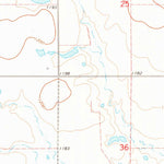 United States Geological Survey Hollister NW, OK (1974, 24000-Scale) digital map