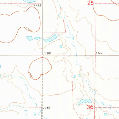 United States Geological Survey Hollister NW, OK (1974, 24000-Scale) digital map