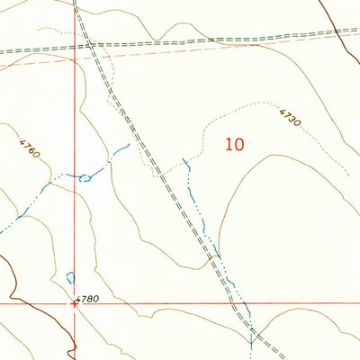United States Geological Survey Hollister SW, ID (1965, 24000-Scale) digital map