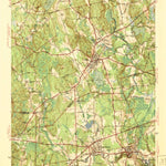 United States Geological Survey Holliston, MA (1942, 31680-Scale) digital map