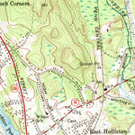 United States Geological Survey Holliston, MA (1969, 24000-Scale) digital map
