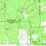 United States Geological Survey Hollonville, GA (1971, 24000-Scale) digital map