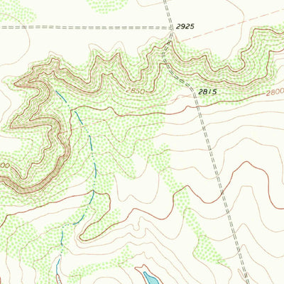 United States Geological Survey Holloway Canyon, TX (1969, 24000-Scale) digital map