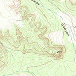 United States Geological Survey Holloway Canyon, TX (1969, 24000-Scale) digital map