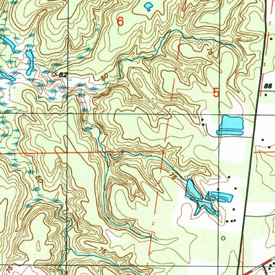 United States Geological Survey Holloway, LA (1998, 24000-Scale) digital map
