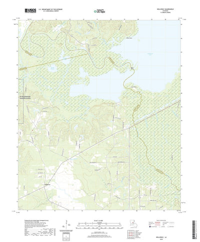 United States Geological Survey Holloway, LA (2020, 24000-Scale) digital map